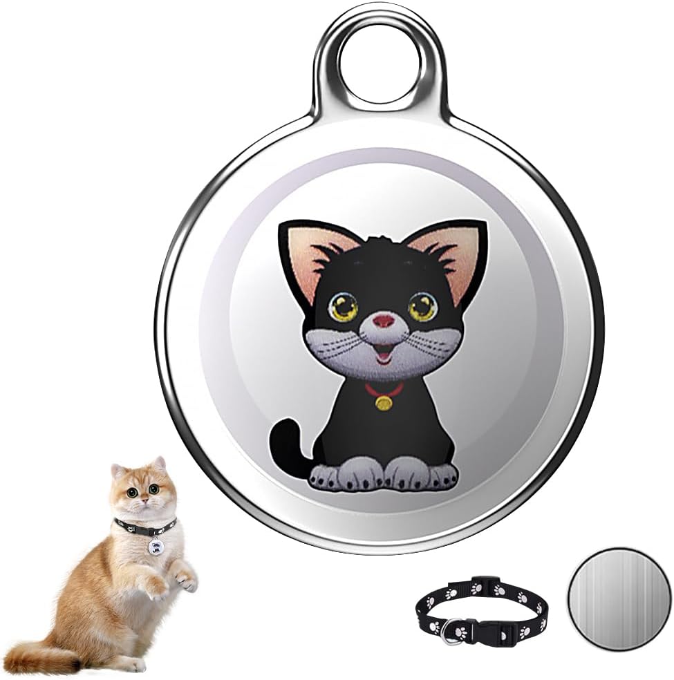HIULLEN GPS Tracker for Cats Dogs, Mini GPS Tracker with Dog Collar, Pet Tracker for Cats, No Monthly Fee Works, Real Time Location Tracking for Cats Dog Recall - Image 2