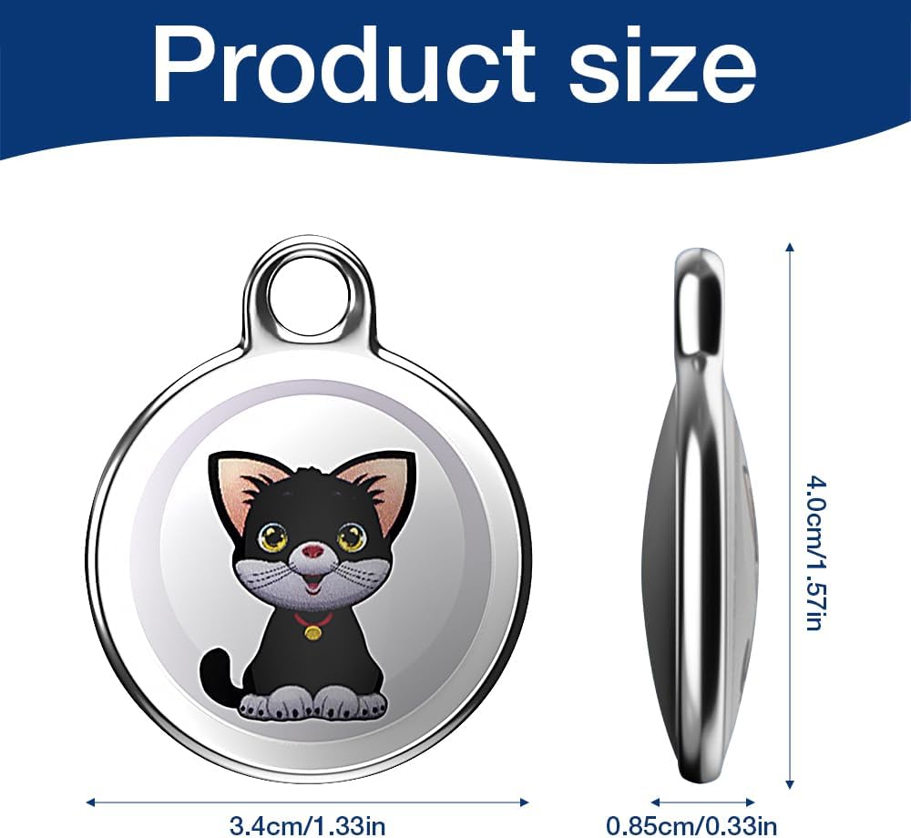 HIULLEN GPS Tracker for Cats Dogs, Mini GPS Tracker with Dog Collar, Pet Tracker for Cats, No Monthly Fee Works, Real Time Location Tracking for Cats Dog Recall - Image 3