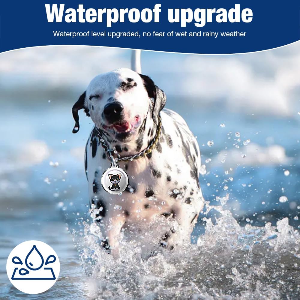 HIULLEN GPS Tracker for Cats Dogs, Mini GPS Tracker with Dog Collar, Pet Tracker for Cats, No Monthly Fee Works, Real Time Location Tracking for Cats Dog Recall - Image 6